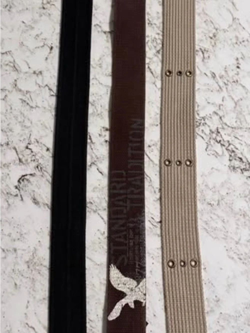 Men's Cloth Belts (Bundle lot of 3)